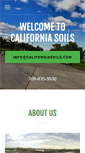 Mobile Screenshot of californiasoils.com